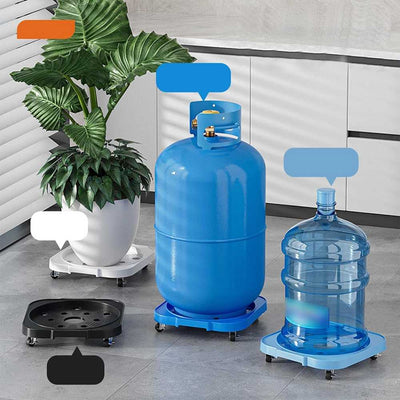 Gas Cylinder Base with Wheels