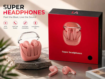 Super Headphones Wireless Bluetooth Earbuds with Charging Case