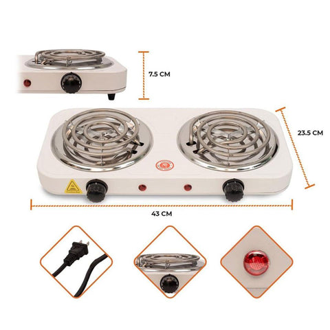 Double Electric Stove Oshi