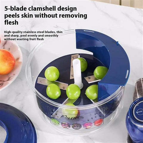 Quick & Effortless Peeling Machine - Automatic Electric Fruit Peeler Nexvorapk